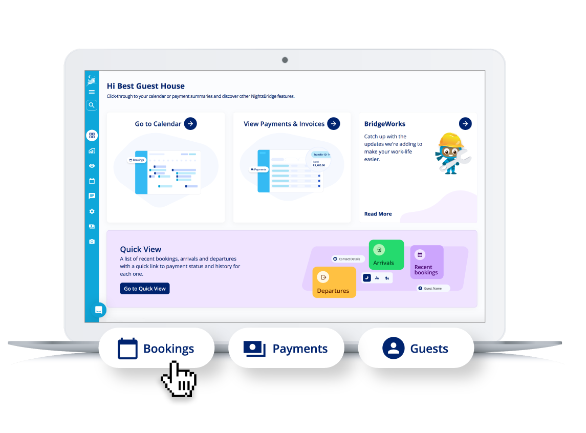 Front Desk UI NightsBridge
