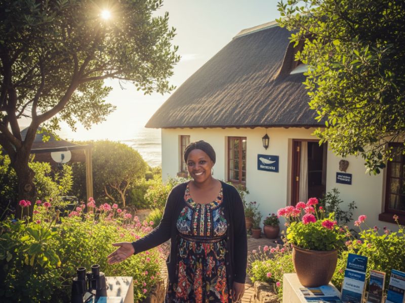 Hermanus Guesthouse welcome